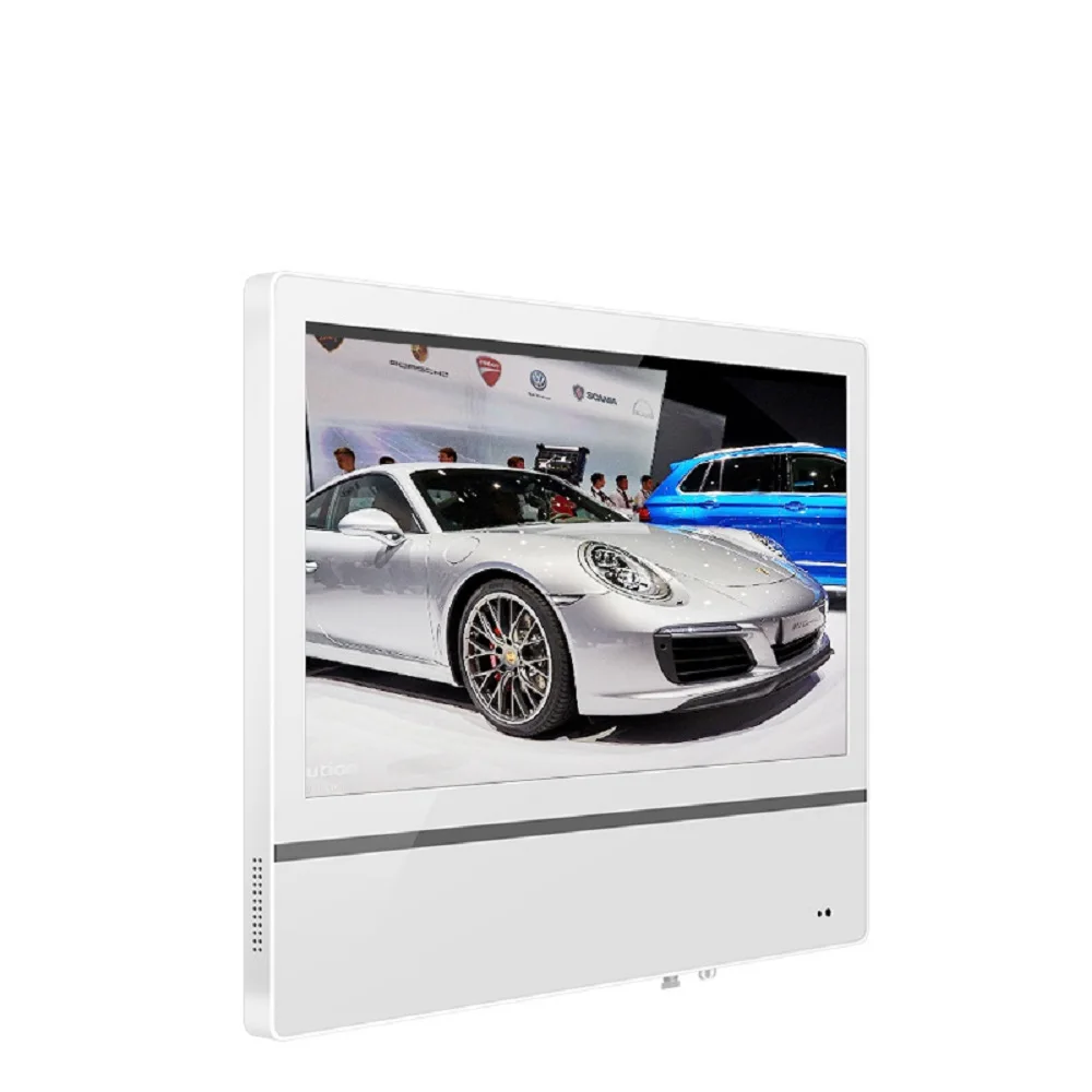 18.5 Inch lift info Kiosk digital signage LCD display for elevator advertising totem wholesale advertising playing equipment