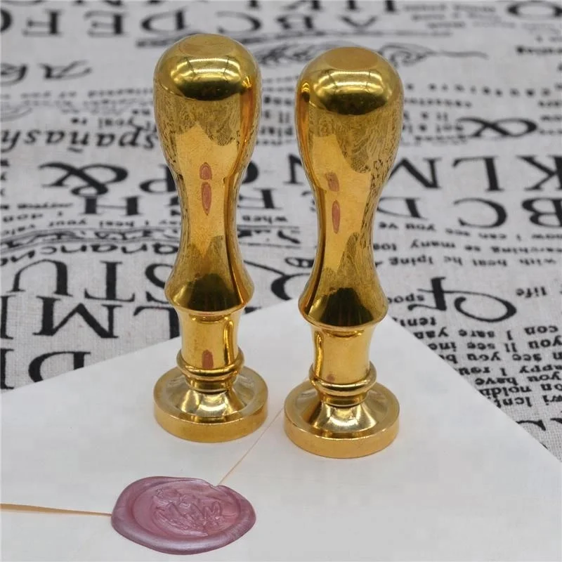 vintage your logo customized brass sealing wax stamp wax seals