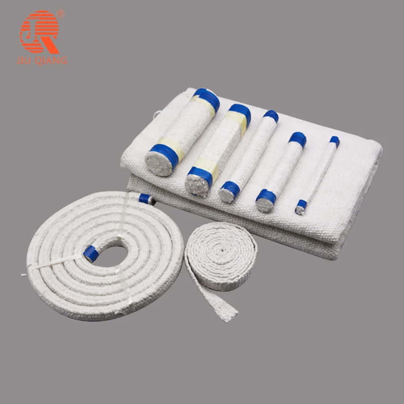 3/4 Ceramic Fiber Packing square round twisted Braided Rope