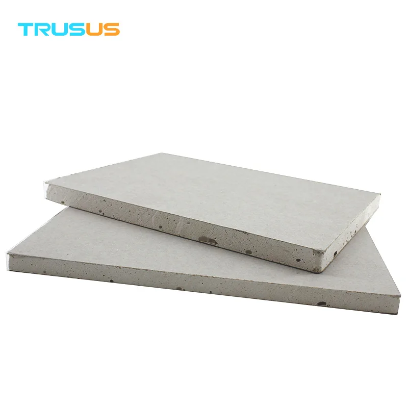 Sheetrock Delivery Dimensions Drywall 12MM 5/8 Edging Exterior Gypsum Ceiling Board Finish For Walls Gypsum Panels
