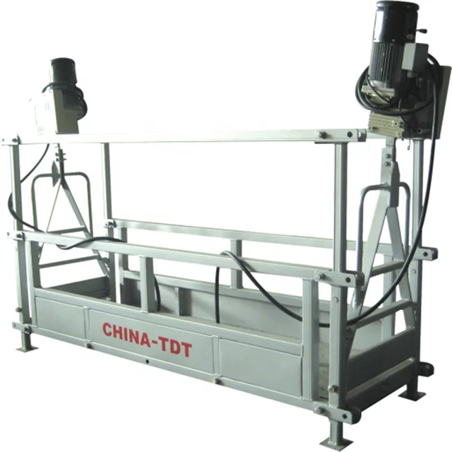 
ZLP800 aluminum alloy construction suspended platform 