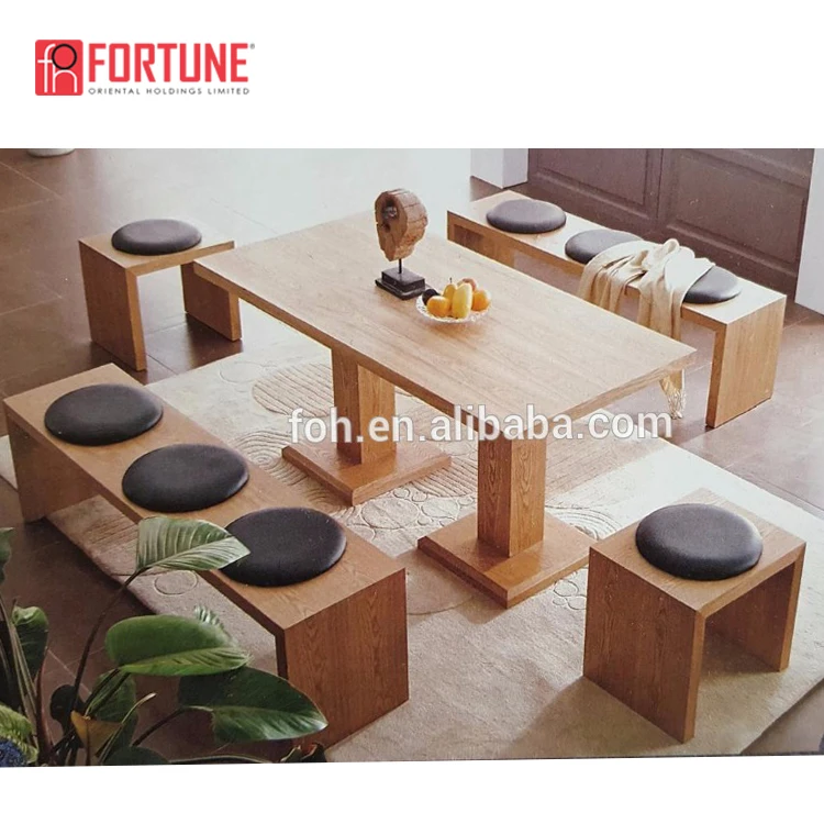 Japanese Tatami Sushi Quality Wooden Restaurant Furniture (FOH-WRS12)