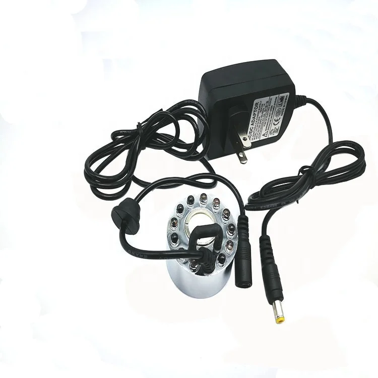 350ml 12 LED 20W Atomization and Sprays Air Humidifier Ultrasonic Mist Fogger