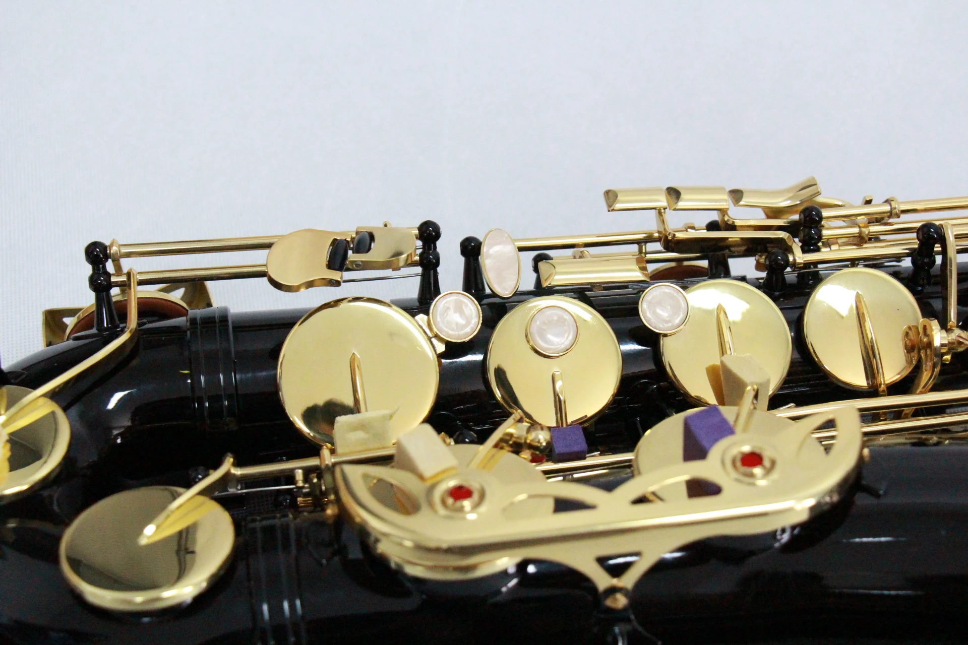 Student Black Body Golden Keys Tenor Saxophone Wholesale Price Tenor Saxophone