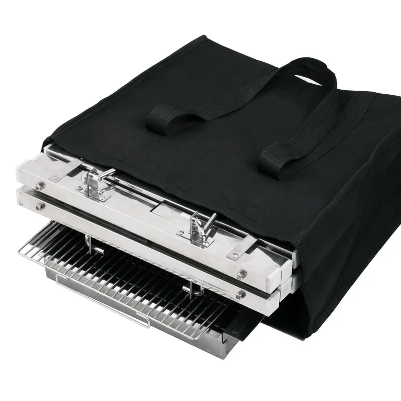 stainless steel BBQ stove grill with super loading capacity foldable stove grill