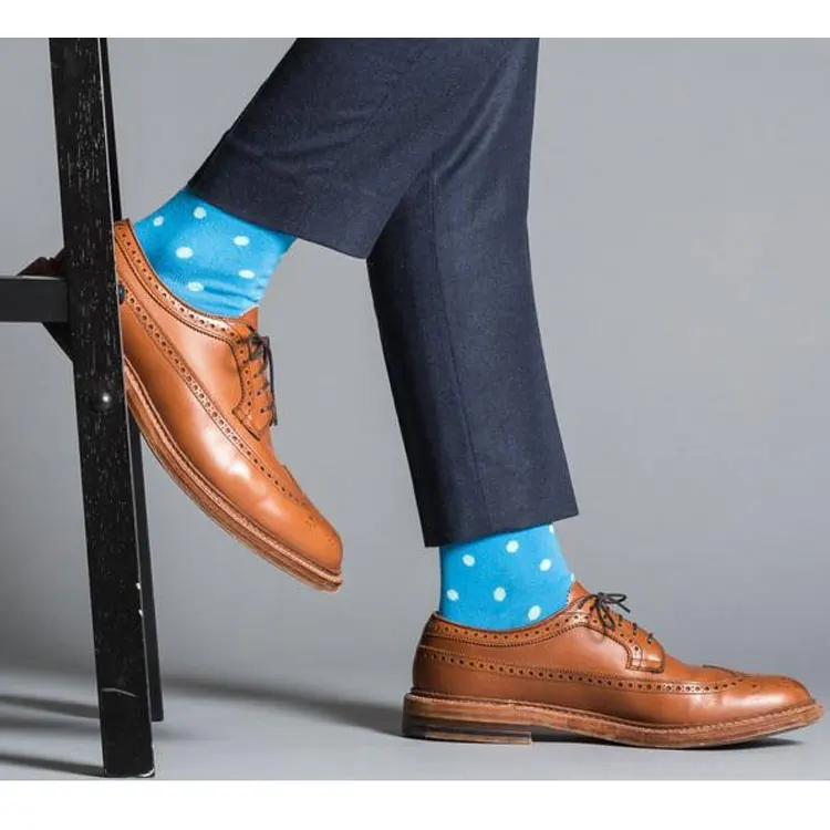 wholesale custom classics 6 pack fashion dress socks men