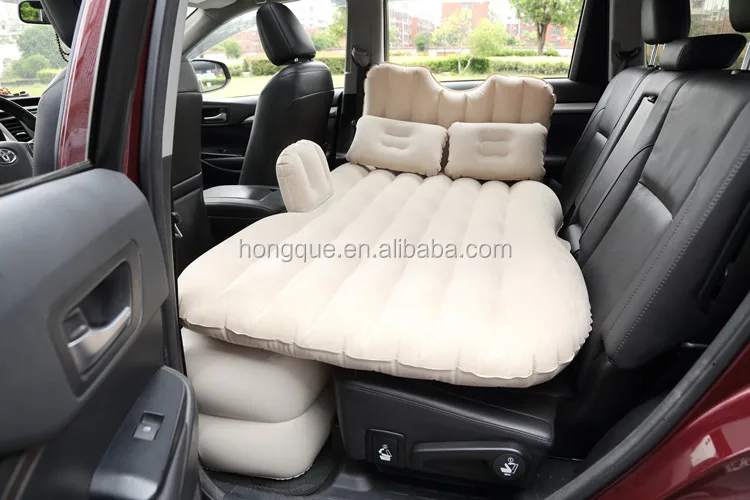 
2020 hot sale adult sized car bed air bed inflatable pull out chair bed with Air Pump 