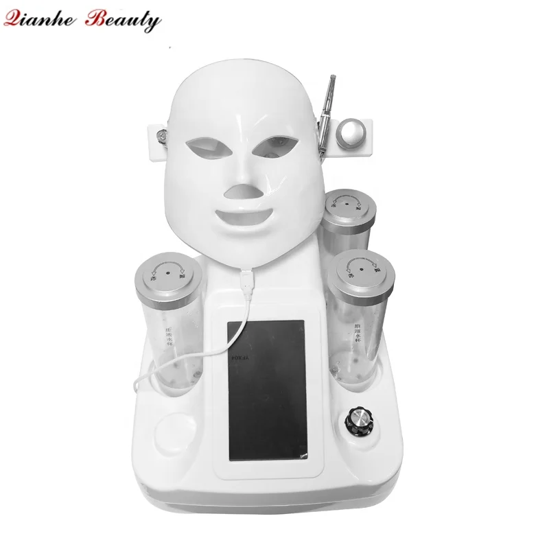 7 in 1 photon light therapy aqua peel solution diamond microdermabrasion machine