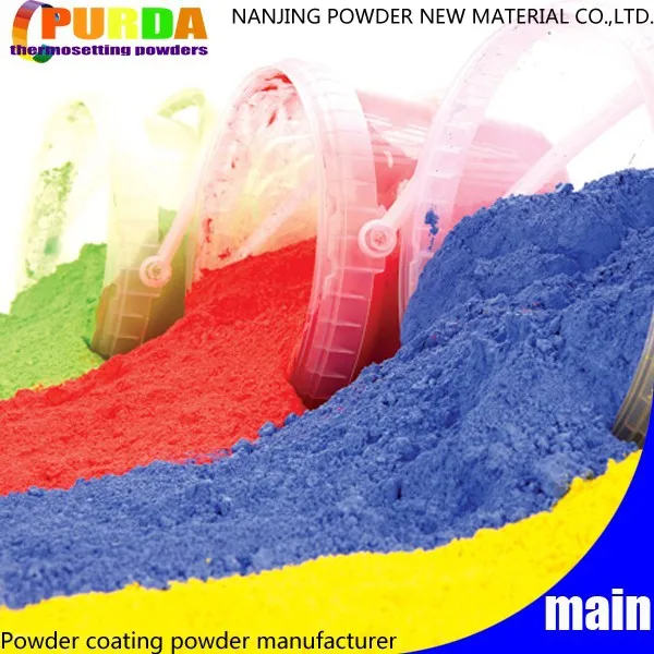 Электростатического Ral цвета термореактивных порошковое краска