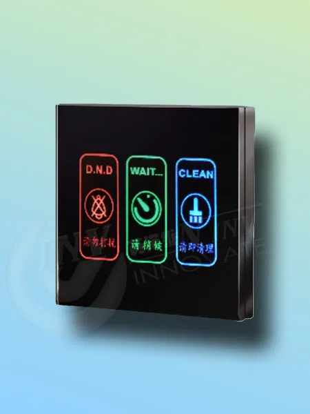 OEM Digital Hotel DND Light touch wall switch