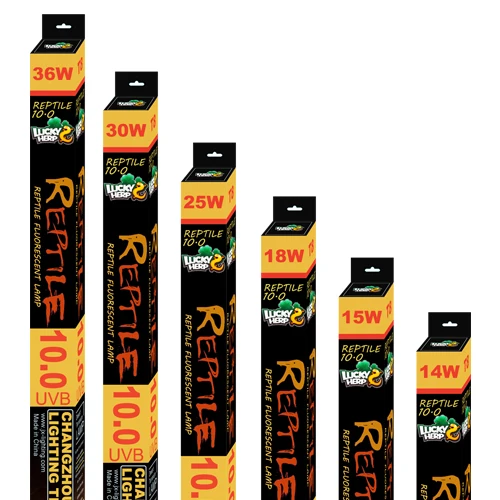 18 дюймов uva/uvb и света флуоресцентная Трубная лампа лампочка для 10 галлонов рептилия 15 Вт