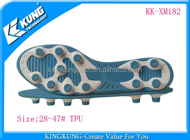 Stylish football shoe sole made by TPU