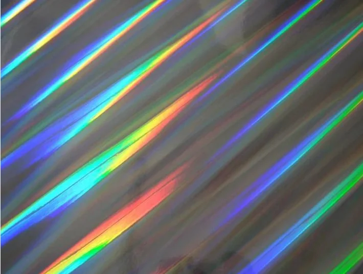 2021 wholesale new arrivals  pvc Holographic pet Sticker film materials