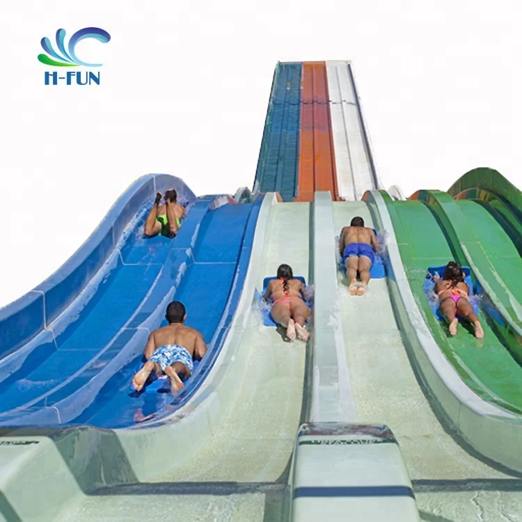 Extra reinforced 2.0 cm EVA Foam Water Slide Mat for Aqua Park Racer Slide