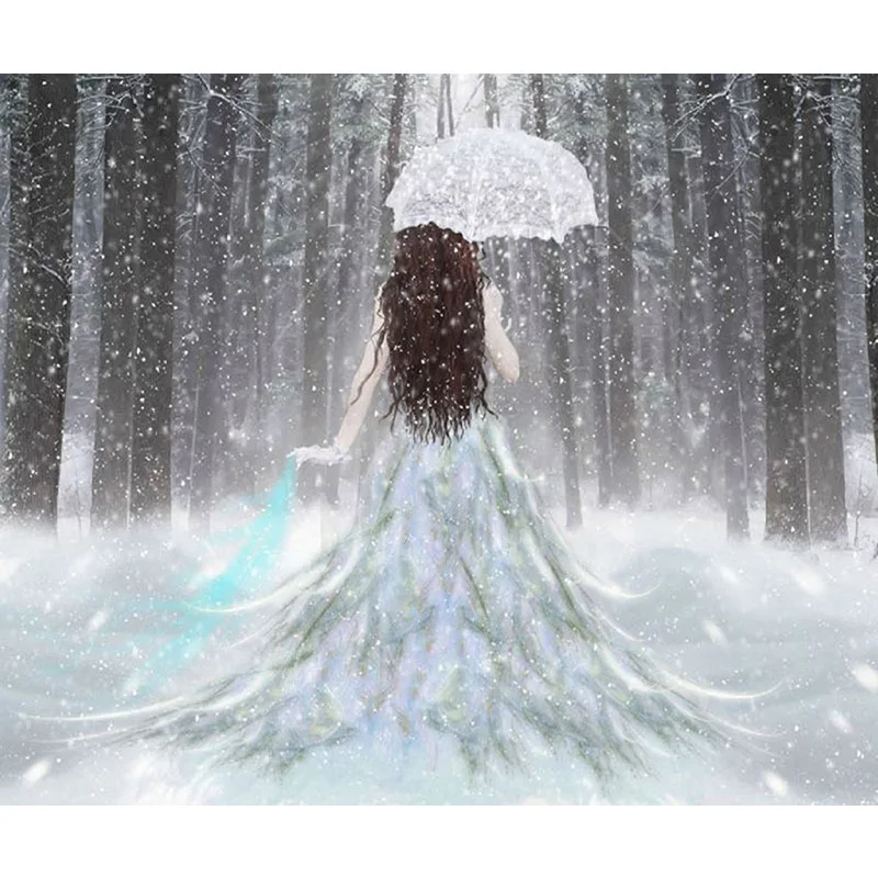 Wedding dress hotest sexy girls photos paint by numbers