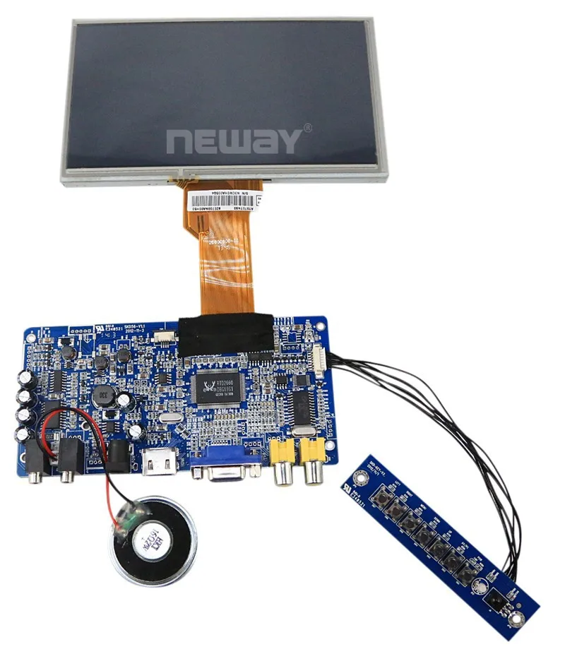 Without Case 7 inch LCD LED Backlight Monitor for Raspberry Pi