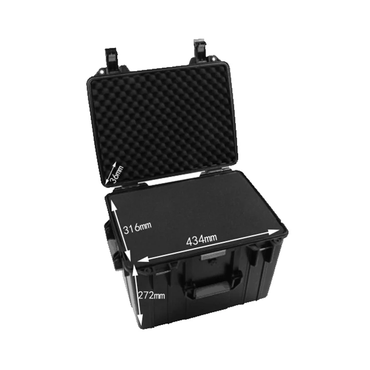 DPC085 Professional Heavy Duty plastic electronic handle carrying case