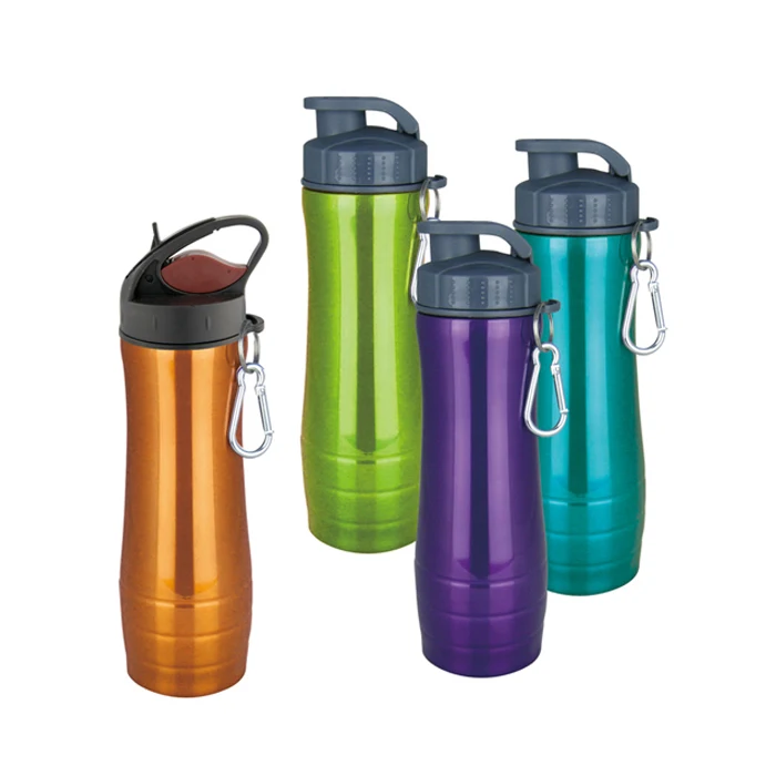 
New design stainless steel 750ml sports water bottle 