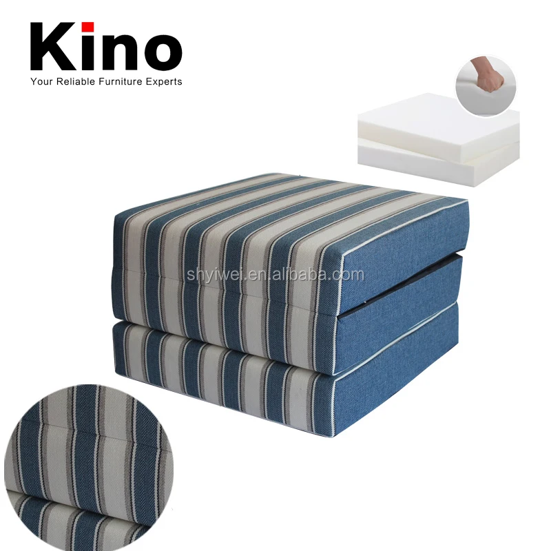 Sponge Material Linen Fabric Cover Mattress floor Folding Sofa Bed