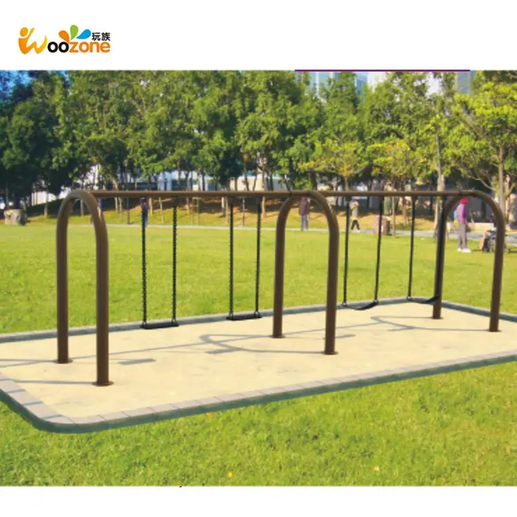 park amusement equipment antique garden swing adult swing set
