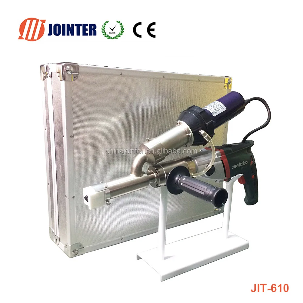 Plastic Melting Machine Single Screw Plastic HDPE Seam Hand Extruder