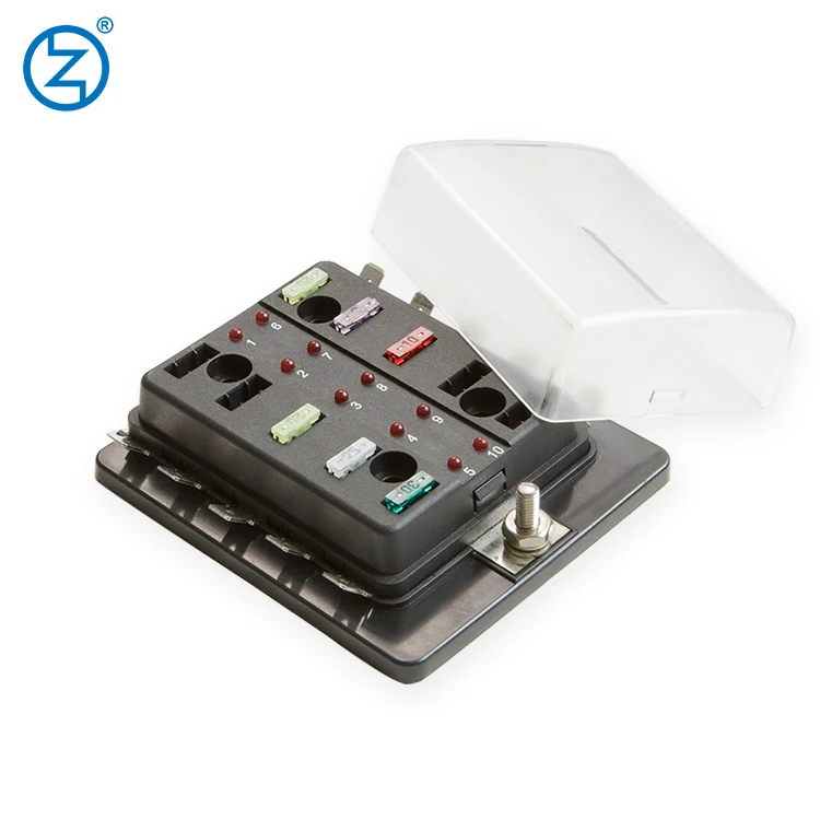 ATM ATT 20A 25A 30A 8 10 ways car vehicle auto automotive blade fuse holder block blade fuse relay box