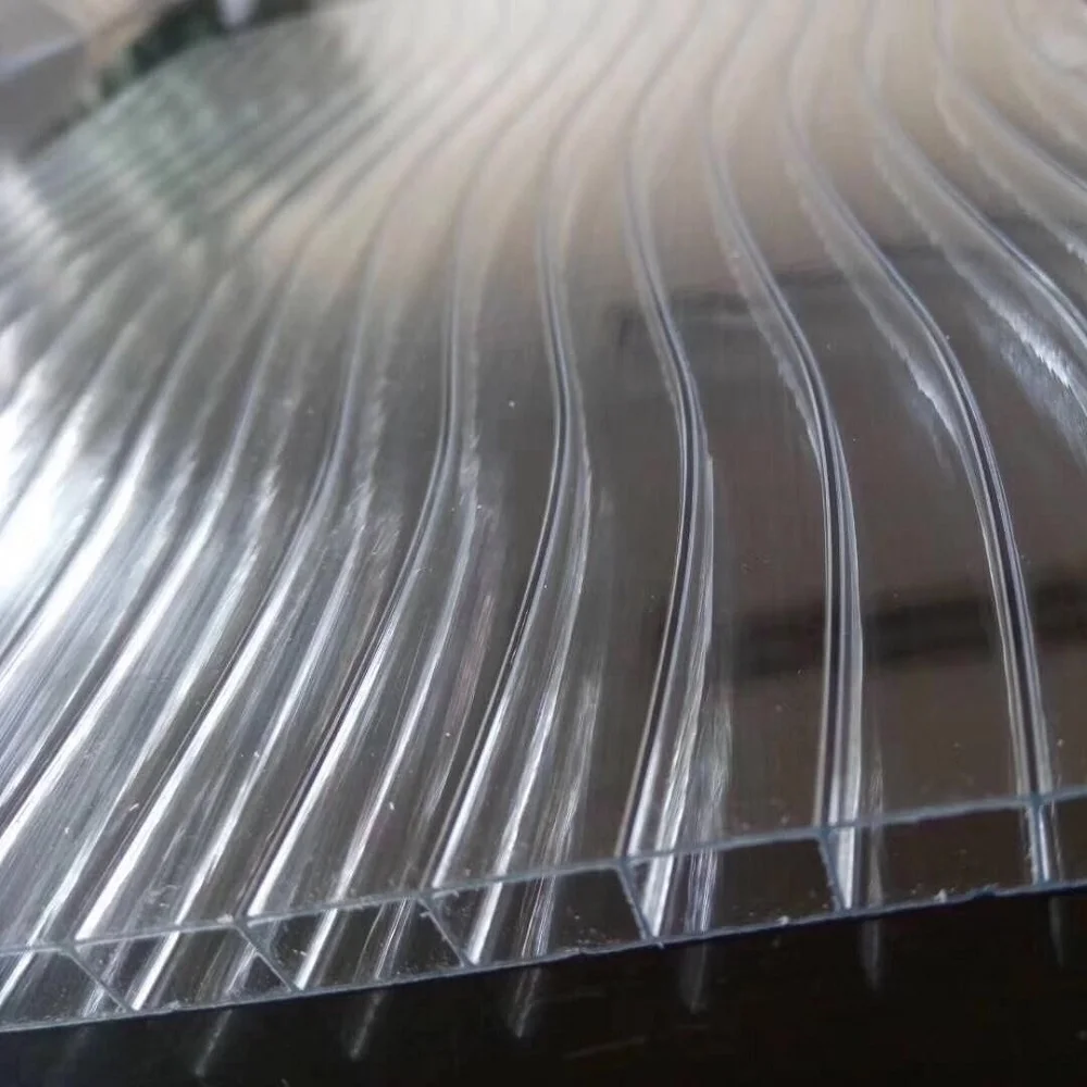 Поликарбонатный поликарбонатный S-образный поликарбонатный полый лист, поликарбонатный кровельный стол, декоративная доска