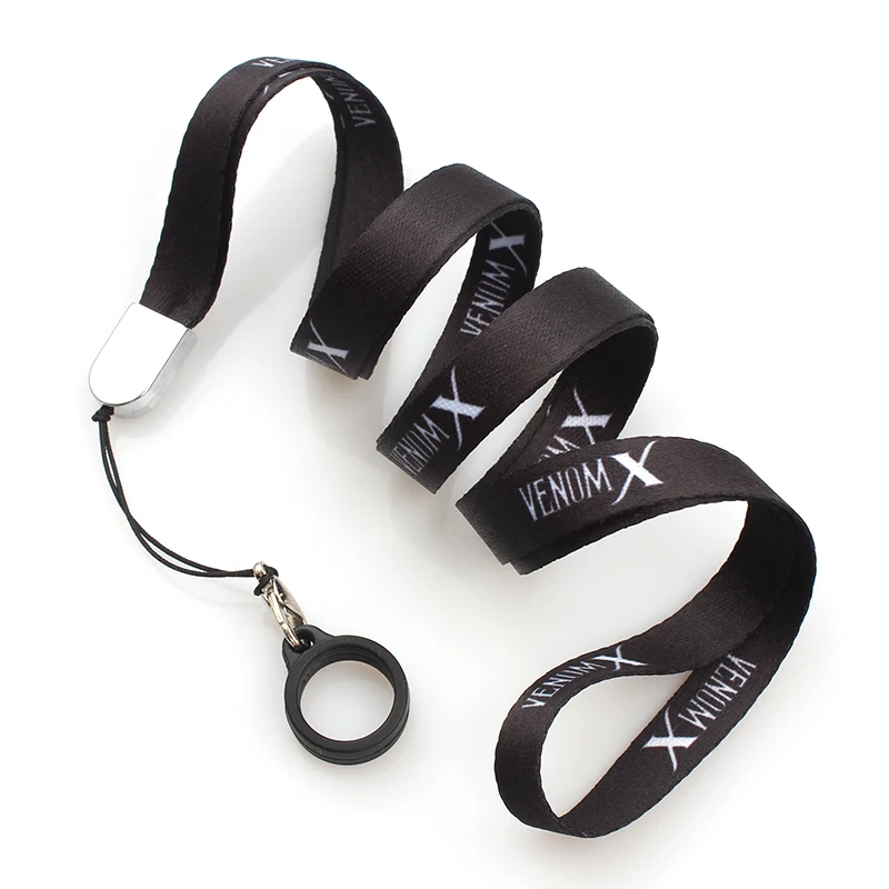 Wholesale sublimation polyester personalized pen holder neck lanyard with logo