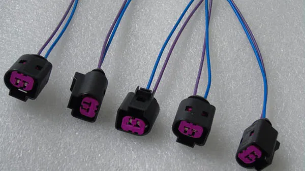 2 pin Vw Audi Alternator Wiring Connector pigtail 1J0973772 1J0 973 772