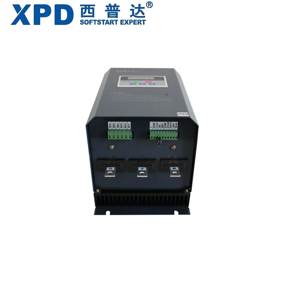 Soft starter for air compressor 3 HP/5 HP/7.5 HP/10HP/20HP/100HP Frequency Built in Bypass Motor 3 phase 50HZ 60HZ soft start