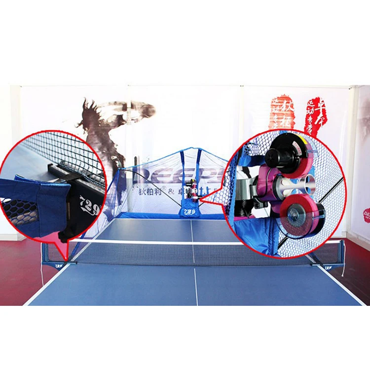 
Hot sellingping pong friendship robot Automatic Ball Machine for Training table tennis robot 