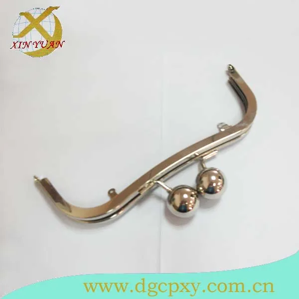 20.2*6.8cm Fashionable Big Head Handbag Metal Clasp Frame