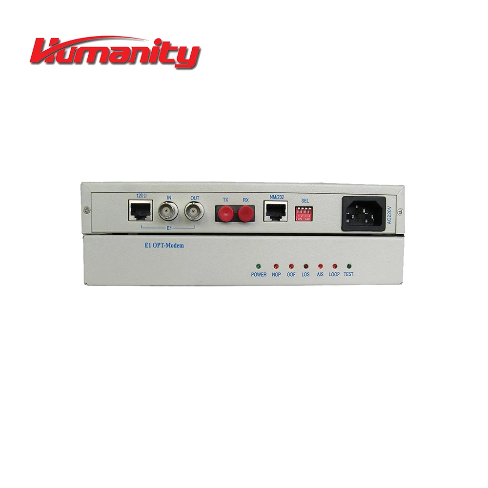 Humanity G.703 E1 Fiber Optical Modem