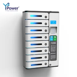 Y2Power Factory Supply  MIA 8 Bay Pin Code Charging Locker PL-S008-Y2 Wall mounted Charging Station for restaurant cafe