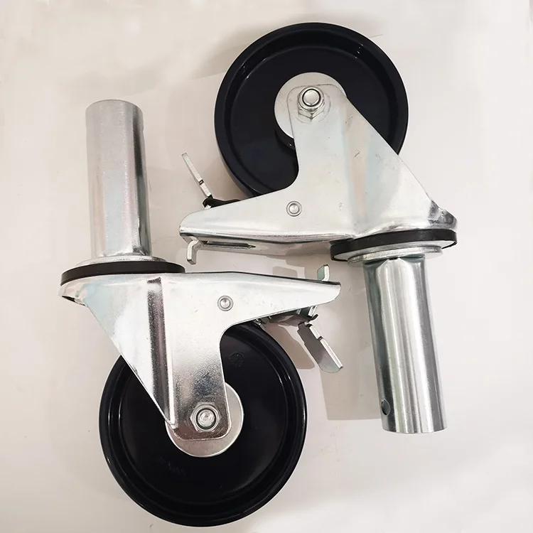 Longway 6 inch 200 kg roller bearing  scaffold on wheels