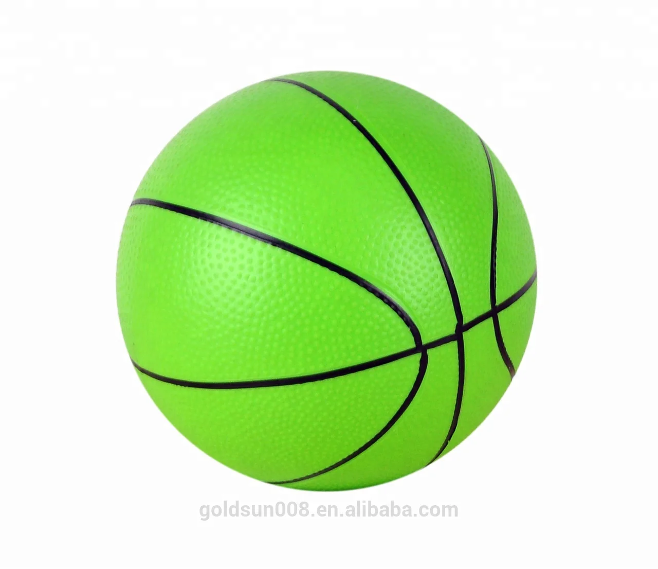 Promotion PVC toy Mini soft inflatable Basketball for kids with poly bags