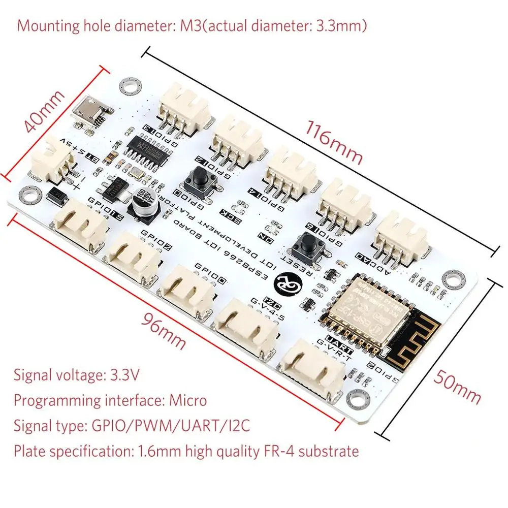 ESP8266 IOT доска ESP-12F CH340 NodeMcu Aduino Wi-Fi макетная плата беспроводного модуля Blynk для