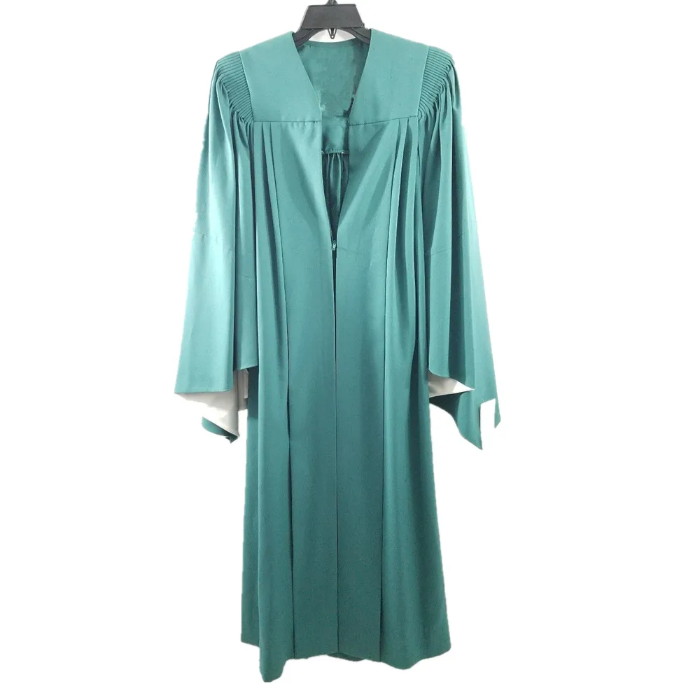 Wholesale Minister Fluted Choir Robes in Mint