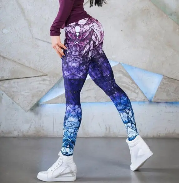 2019 Wholesale Gym Polyester Spandex Fitness Custom Printing Tights Always Yoga Sport Leggings For Women