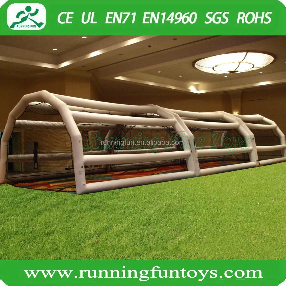 Commercial Grade Inflatable Batting Cages, Inflatable Baseball Game Cage For Sale