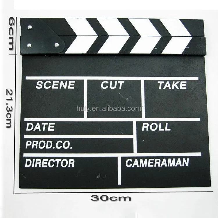 
wholesale environmental paint custom movie wood director board 