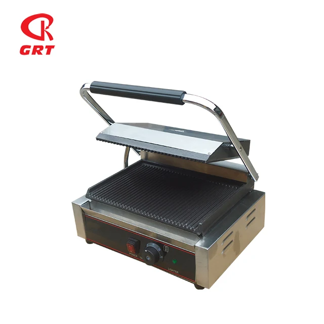 GRT-820 Commercial Stainless Steel Contact Grill