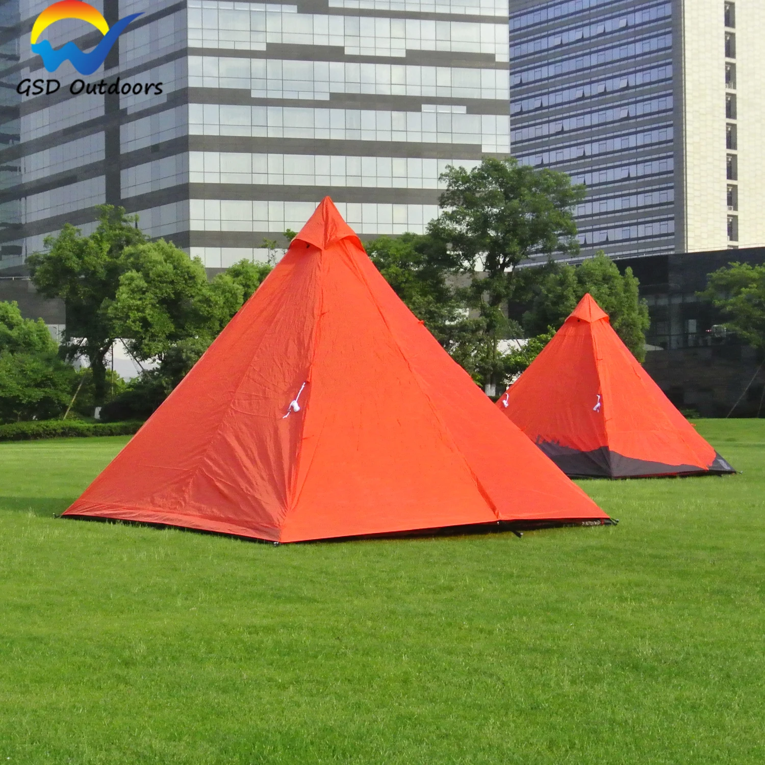 Universal Outdoor Durable Waterproof Camping Tent Square Shape Wholesale Teepee Tent Hiking Adult Tipi Indian Tent