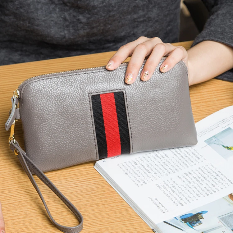 
Trendy Women Purses genuine leather ladies evening clutch bags 