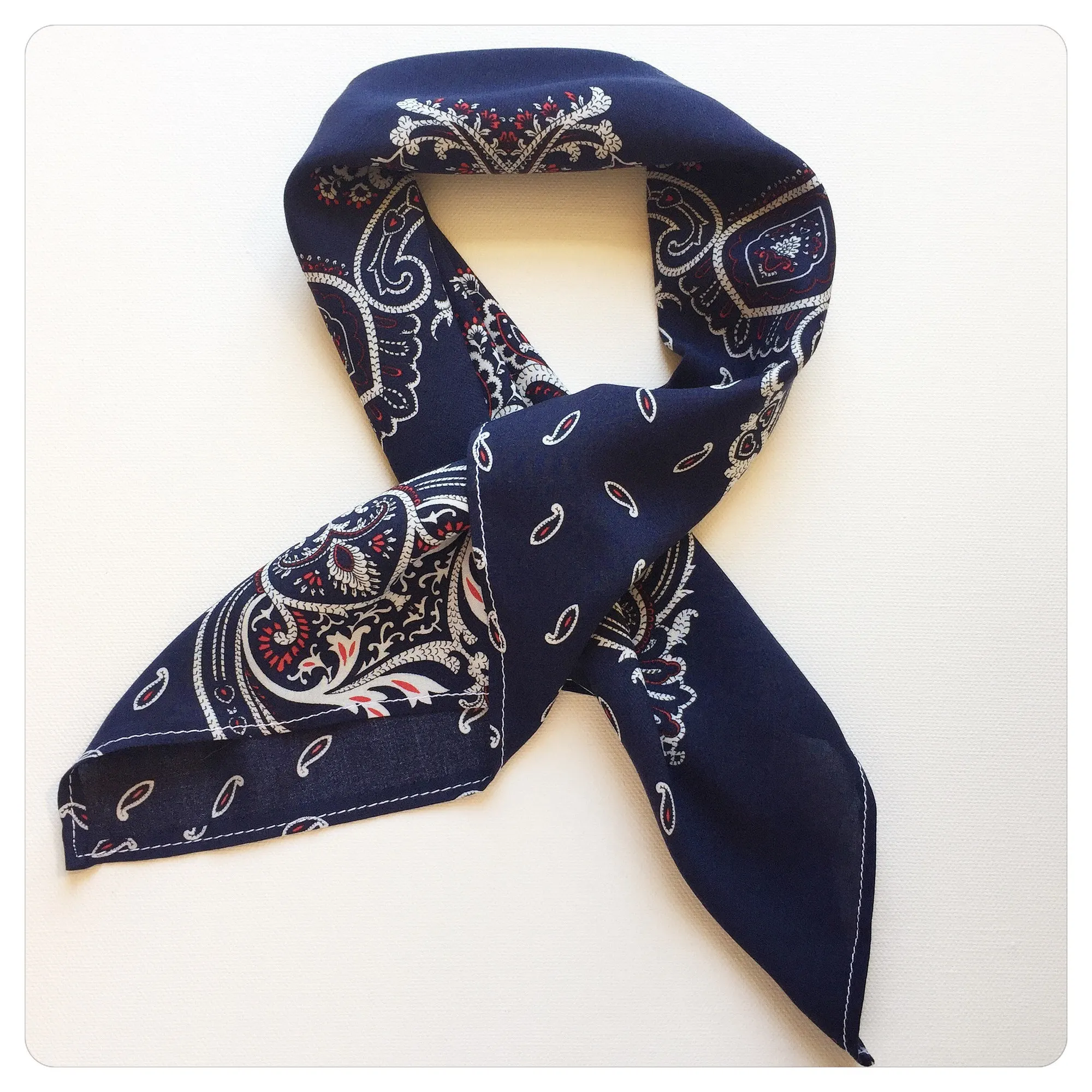 Chinese Women Silk Head Scarf