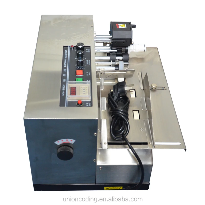 HZ380 Типовой шильдик номер партии печатная машина