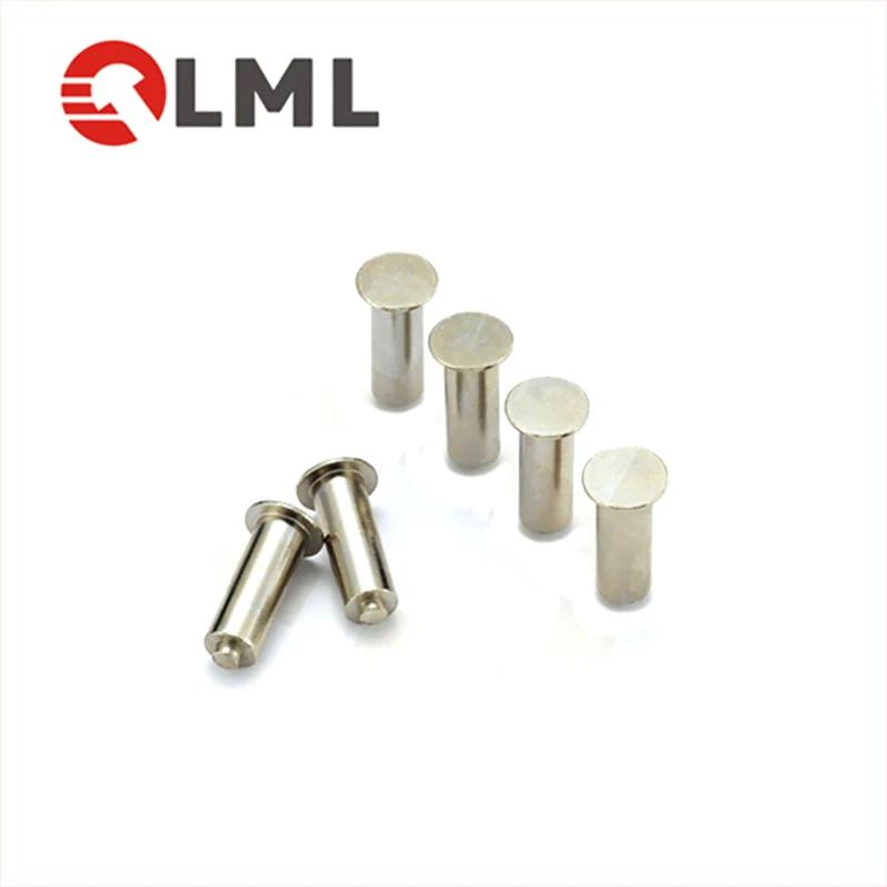 New Design Mushroom Metal Alloy Aluminum Rivet With Stainless Steel Cap Micro Steel Shoulder Boat Rivet