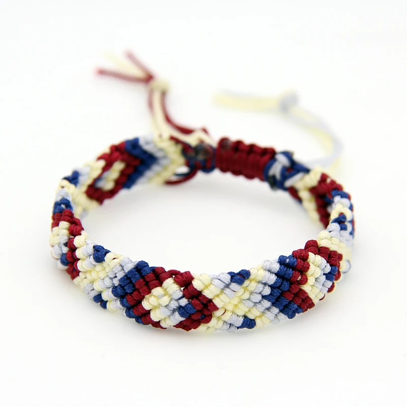 Indian jewellery cool school style handmade adjustable boy hand bracelet