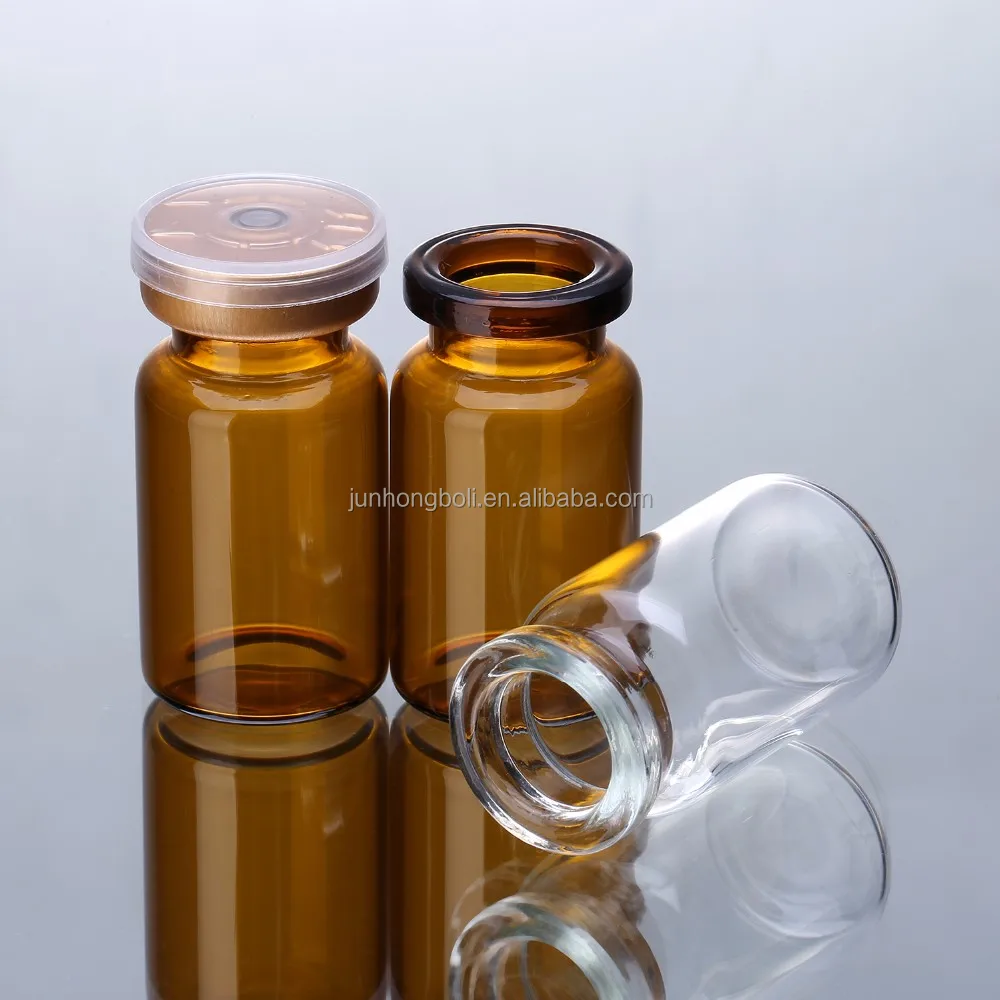 Nice glass pharmacy vials recycling pharmaceutical vials bottle for medical