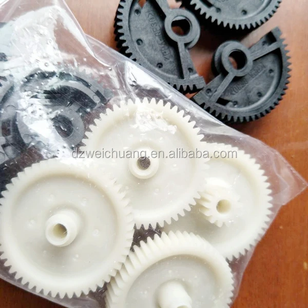 high resistance wearing custom plastic nylon gear